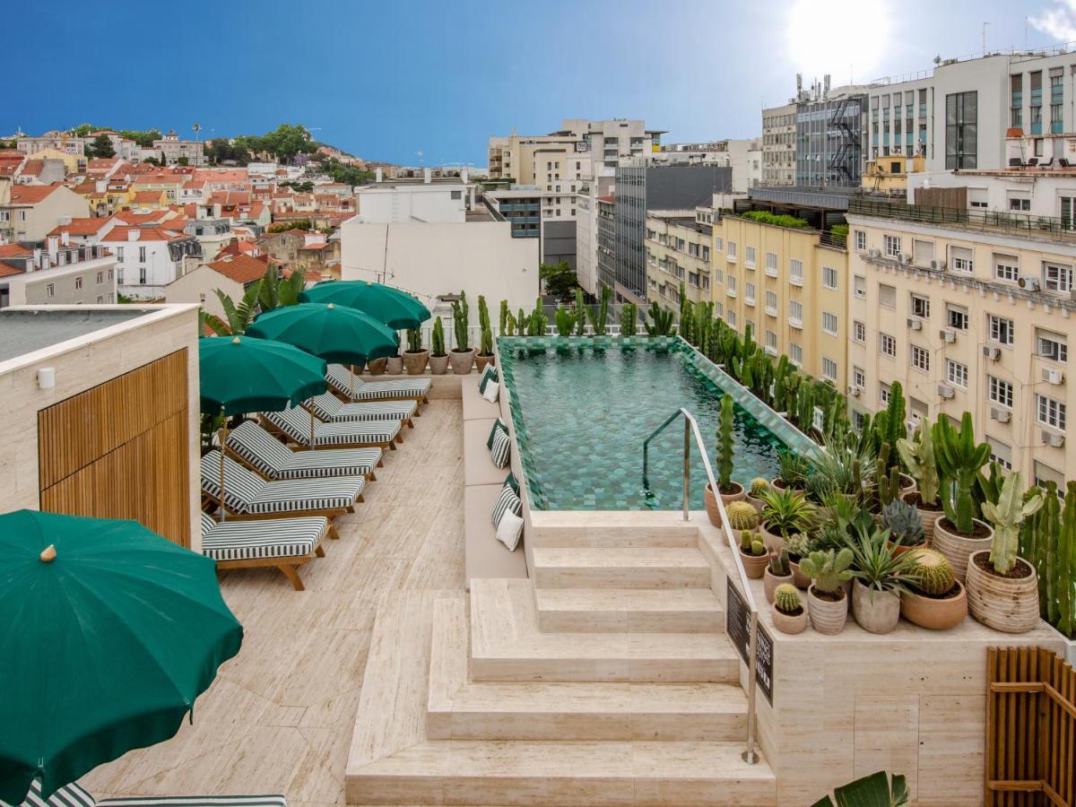 Browns Avenue Hotel Lissabon Exterior foto Rooftop pool